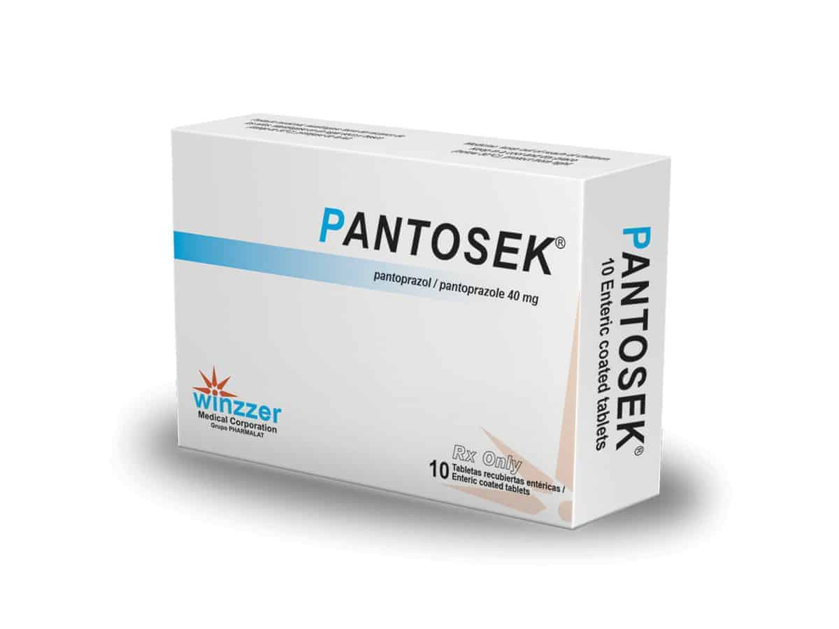 PANTOSEK TABLETAS 40MG X 10