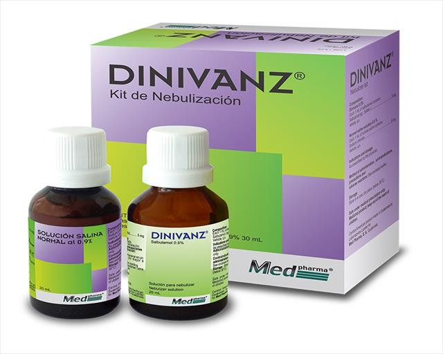 DINIVANZ COMPUESTO KIT PARA NEBULIZAR X 1