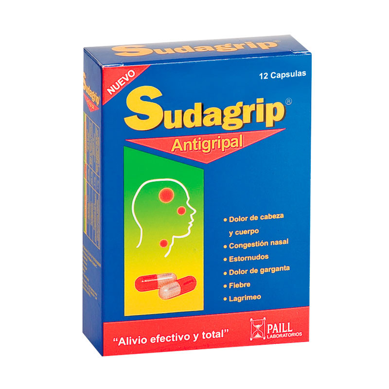 SUDAGRIP 12 CAPSULAS