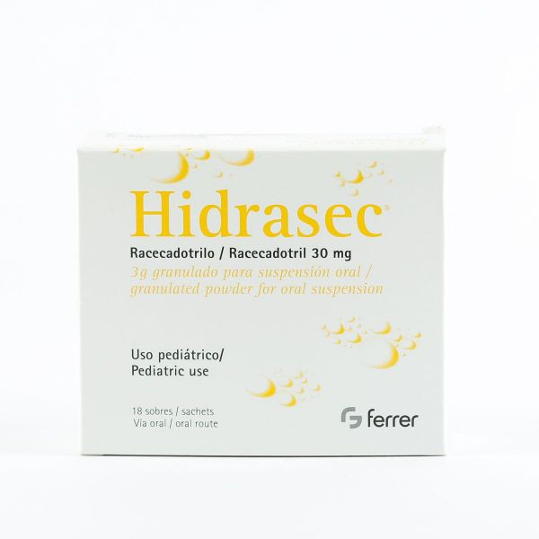 HIDRASEC 30 MG X 18 SOBRES