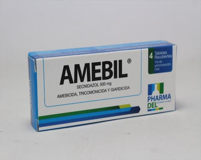 AMEBIL TABLETAS 500MG x 4