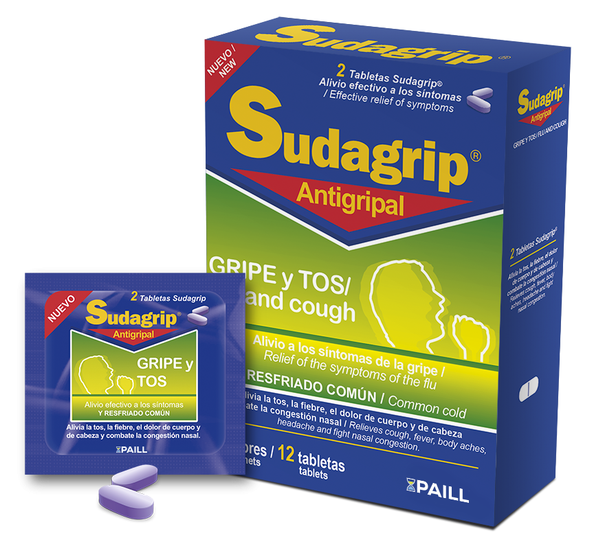 SUDAGRIP ALERGIAS X 10 TABLETAS