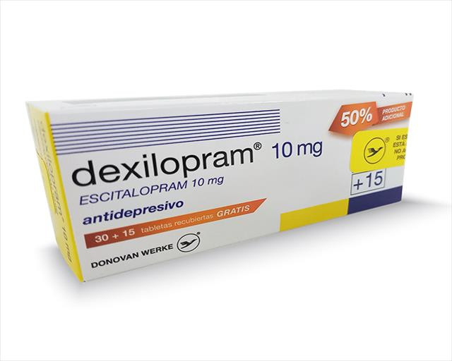 DEXILOPRAM 10MG TABLETAS X 30+15