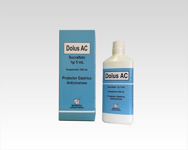 DOLUS AC 1G/5ML X 240ML SUSPENSION