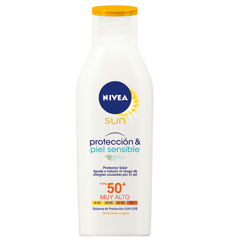 NIVEA SUN FPS-50+ BLOQ HIDRAT P/SENS X 125ML