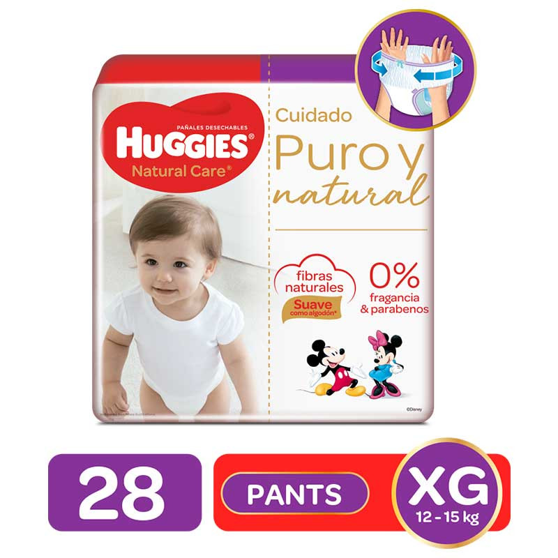 HUGGIES NAT CARE PANTS CLOUD XG X 28