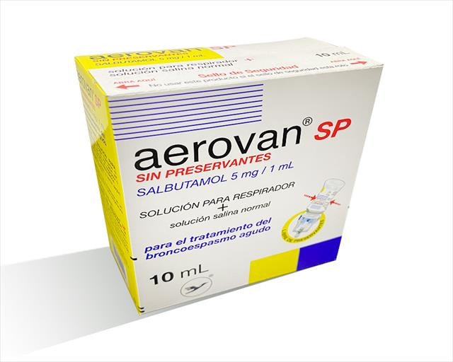 AEROVAN SP 5MG/1ML SOL P/RESP x 10ML+ SOLUCION SALINA