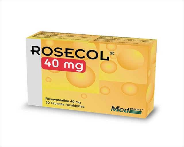 ROSECOL TABLETAS 40MG X 30