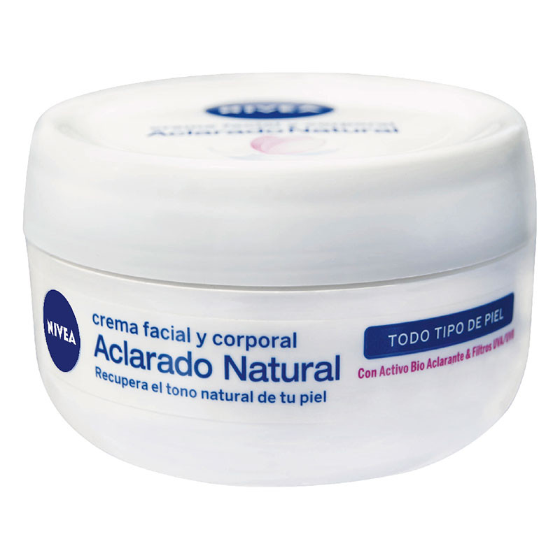 NIVEA BODY ACLARADO NATURAL TARRO X 200ML