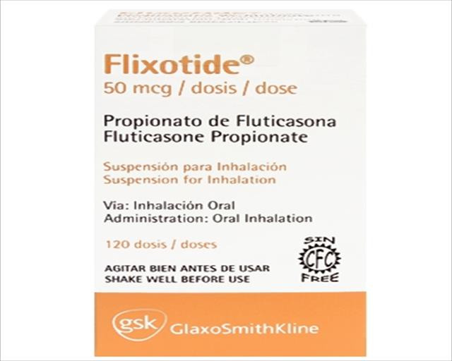 FLIXOTIDE  50 MCG CFC FREE GSN X 120 DOSIS