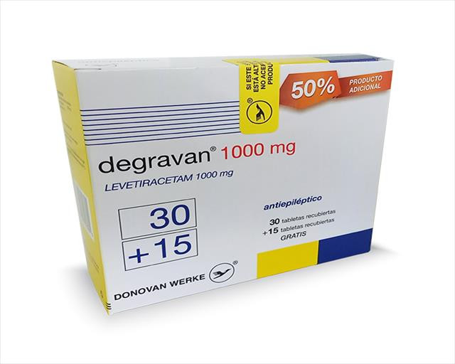 DEGRAVAN 1000MG TABLETAS X 30+15