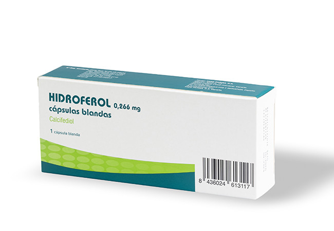 HIDROFEROL 0.266MG X 1 CAPSULA BLANDA