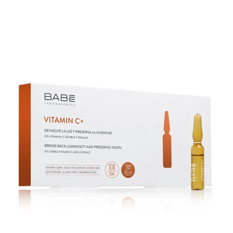 AMPOLLAS DE VITAMINA C BABE 2ML X 10