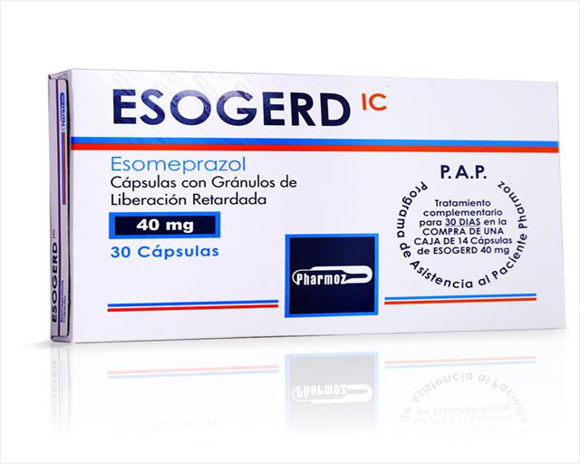 ESOGERD CAPSULAS 40MG x 14 + 16 CAP PAP