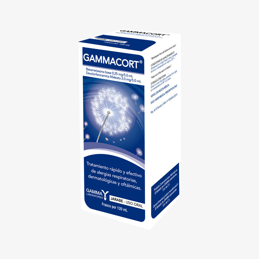 GAMMACORT X 120 ML JARABE