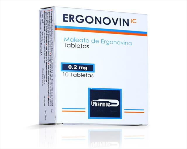 ERGONOVIN 0.2MG X 10 TABLETAS