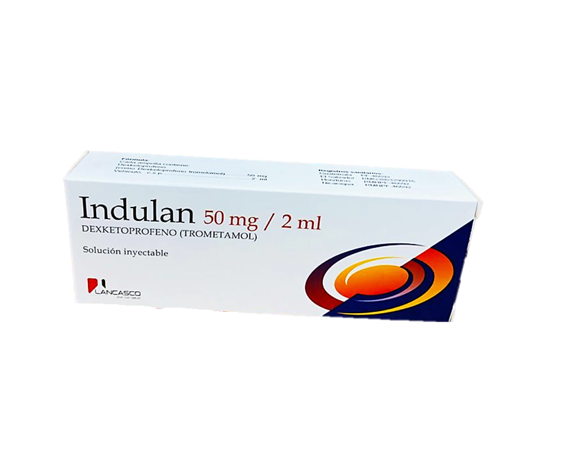 INDULAN AMPOLLA SOL INY 50MG/2ML X 1