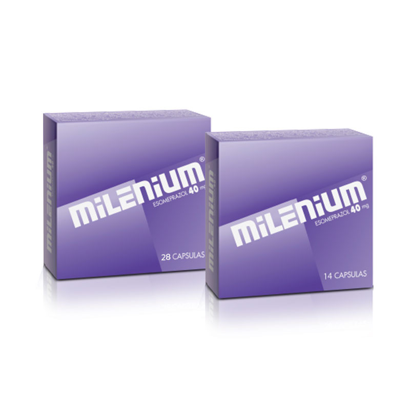 MILENIUM CAPSULAS 40MG X 28