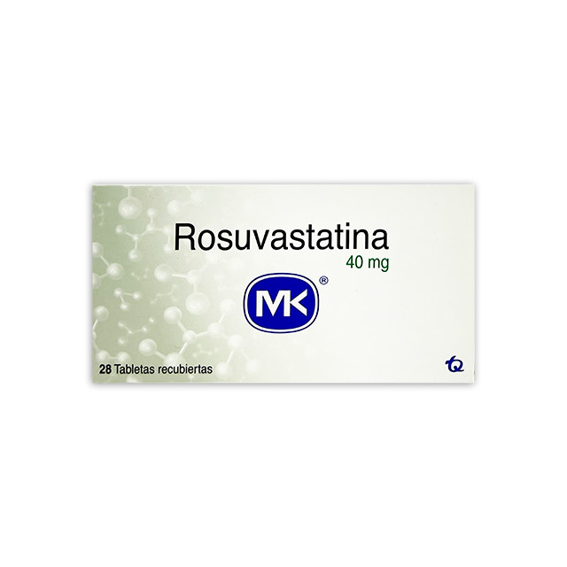 ROSUVASTATINA MK 40MG x 28 TABLETAS