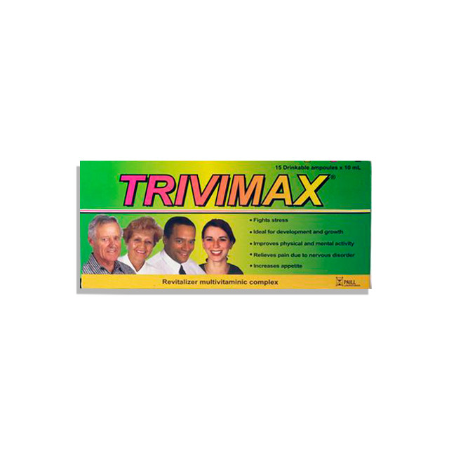 TRIVIMAX X 15 AMPOLLAS BEBIBLES