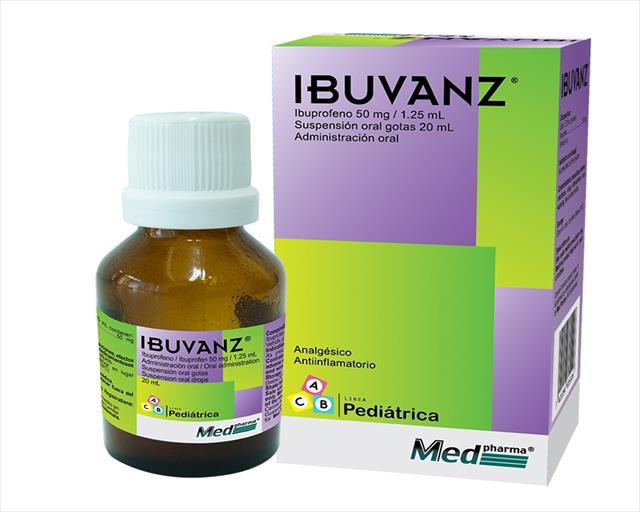 IBUVANZ SUSPENSION 100MG/5ML X 120ML