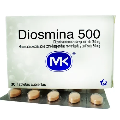 DIOSMINA HESPERIDINA MK 500MG X 30 TABLETAS