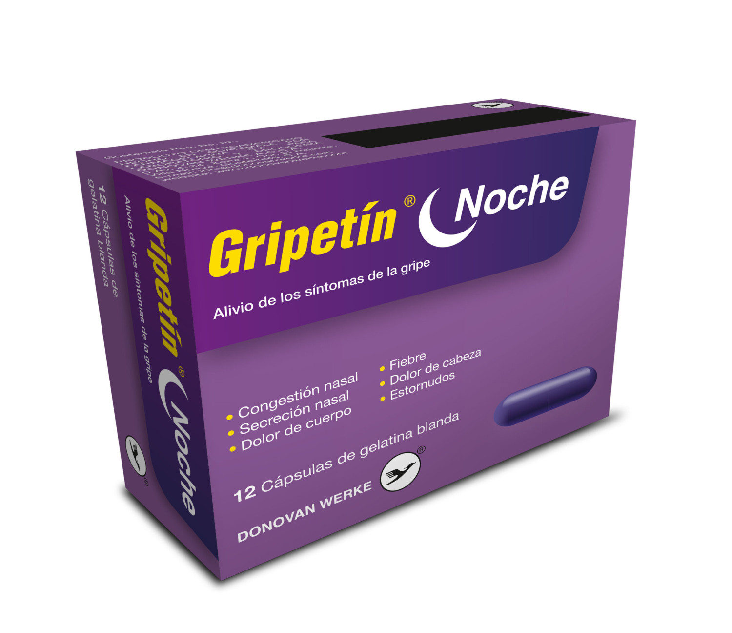 GRIPETIN NOCHE DISPENSADOR X 120 CAPSULAS