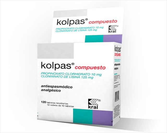 KOLPAS COMPUESTO X 120 TABLETAS DISPENSADOR