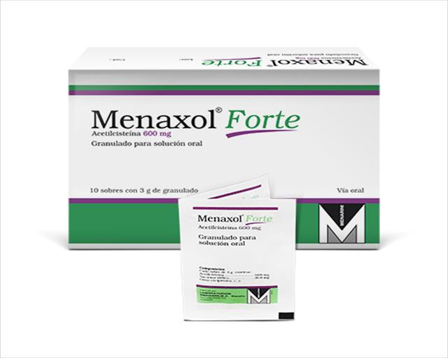 MENAXOL FORTE SOBRES 600MG X 10