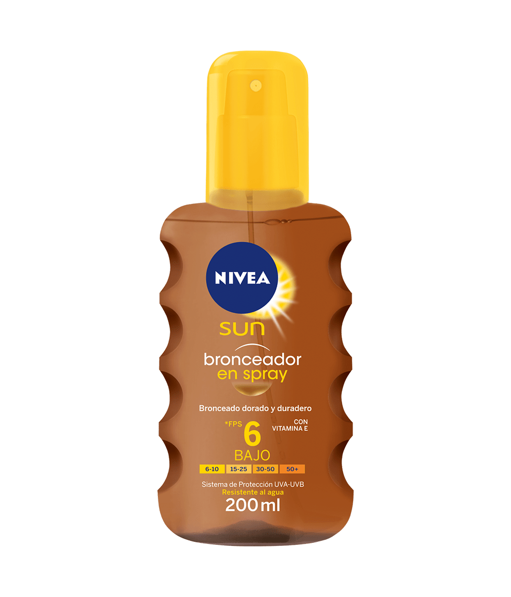 NIVEA SUN BRONCEADOR SPRAY PFS 6 X 200ML