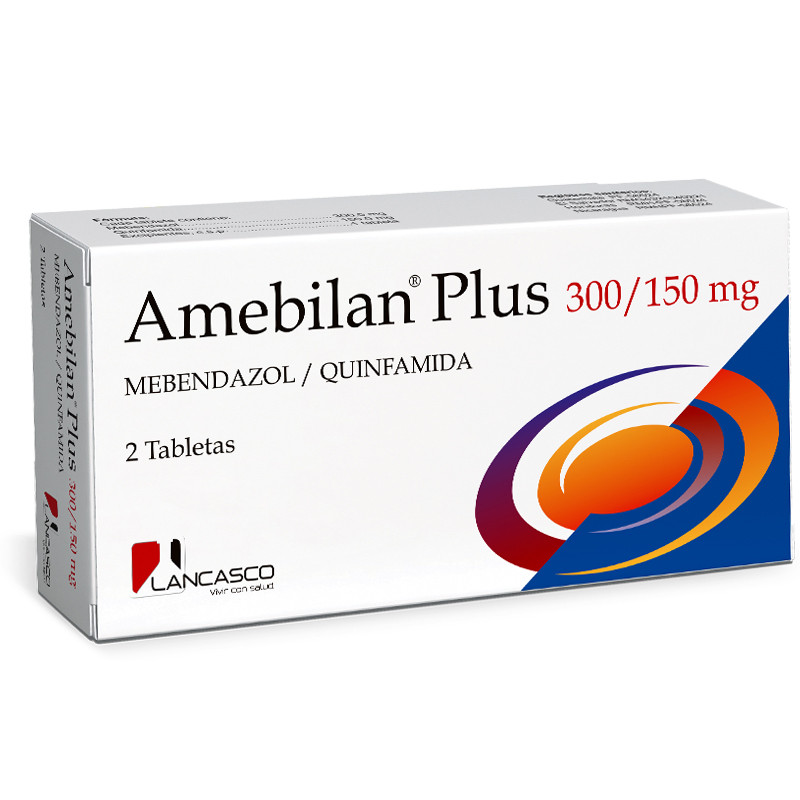 AMEBILAN PLUS TABLETAS 300MG/150MG X 2