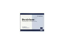 DEXTRIUM 25 MG X 10 TABLETAS