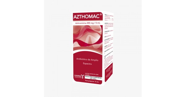 AZTHOMAC 200 MG X 15 ML SUSPENSION