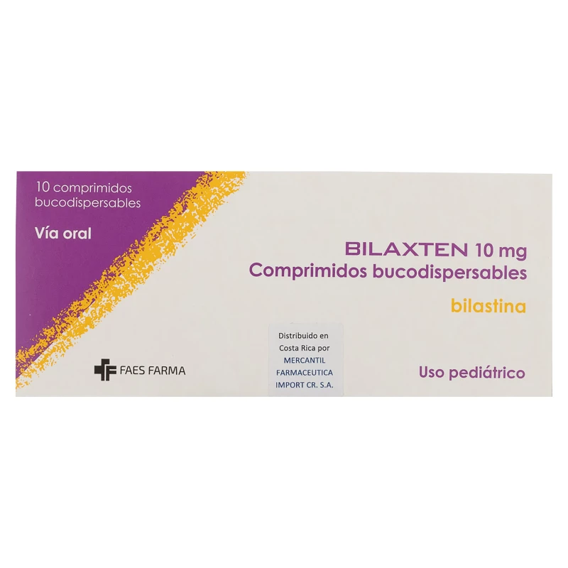 BILAXTEN 10MG X 10 COMPRIMIDOS BUCODISPERSABLES PED