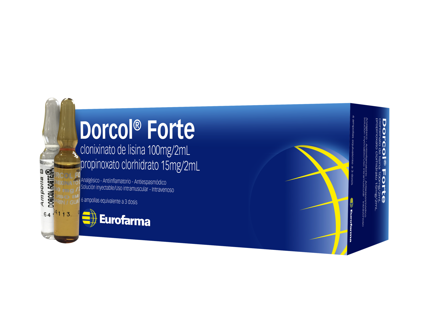 DORCOL FORTE X 6 AMPOLLAS (3 DOSIS)