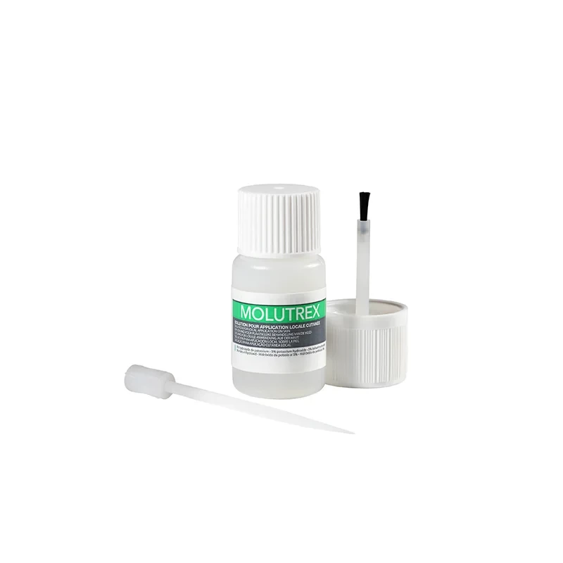 SOLUCION CUTANEA MOLUTREX HIDROXIDO DE POTASIO 5% FRASCO 3ML