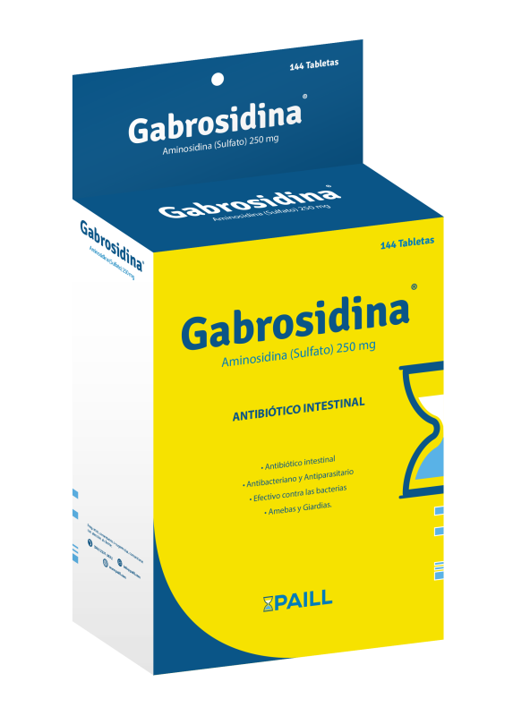 GABROSIDINA TABLETAS X 6 (1Blister)