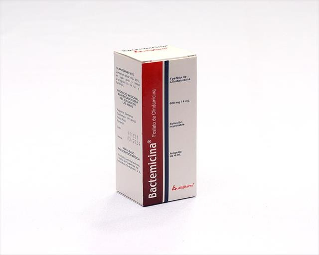 BACTEMICINA INYECTABLE 600MG.X 4ML.