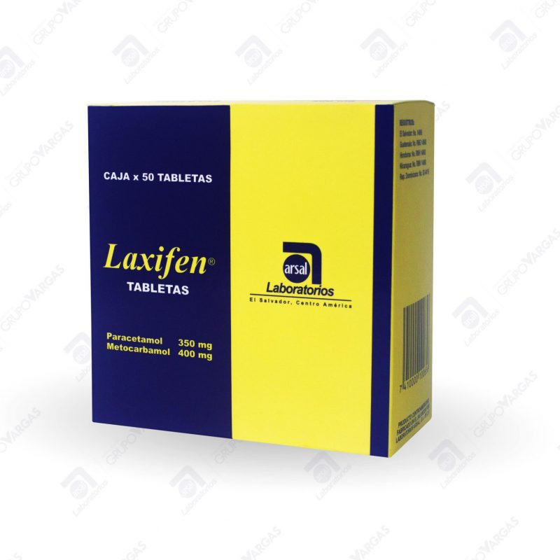 LAXIFEN 350MG/400MG X 50 TABLETAS