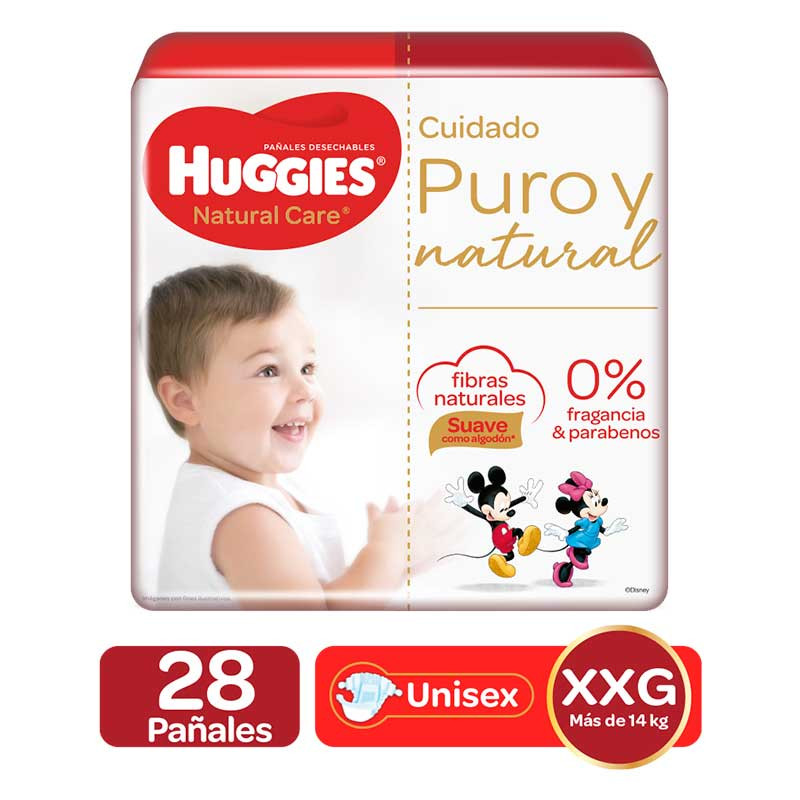 HUGGIES NAT CARE MEGA XXG X 28