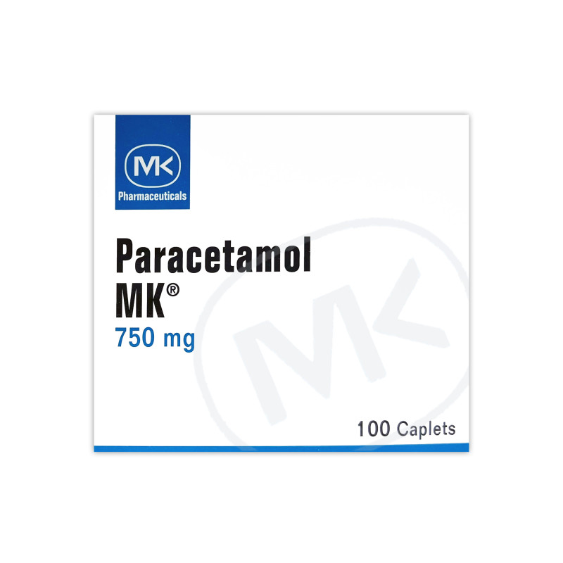 PARACETAMOL MK 750MG X 20 CAPLETAS