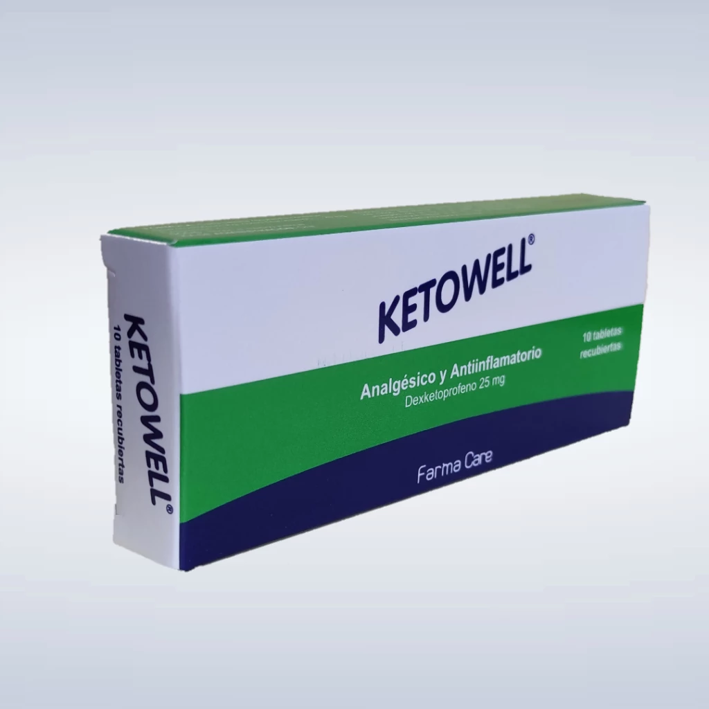 KETOWELL TABLETAS 25MG X 10