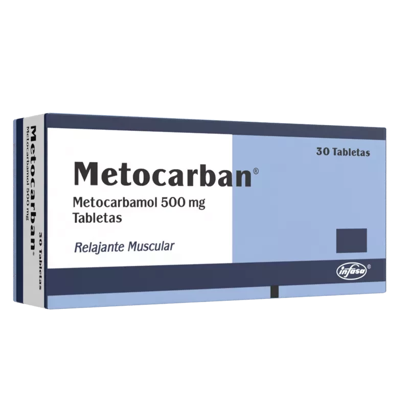 METOCARBAN 500 MG X 30 TABLETAS