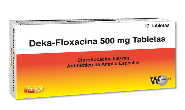 DEKA-FLOXACINA TABLETA 500MG X 10