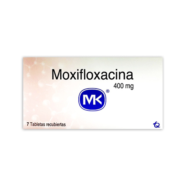 MOXIFLOXACINA MK 400MG X 7 TABLETAS