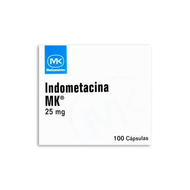 INDOMETACINA MK 25MG X 100 CAPSULAS