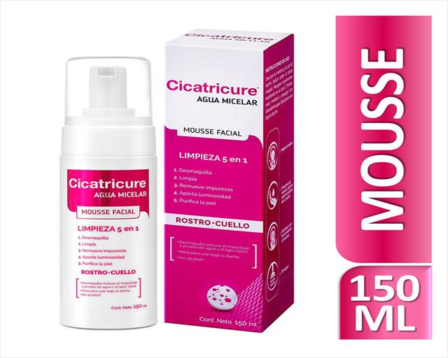 CICATRICURE MICELAR MOUSSE FACIAL X 150ML