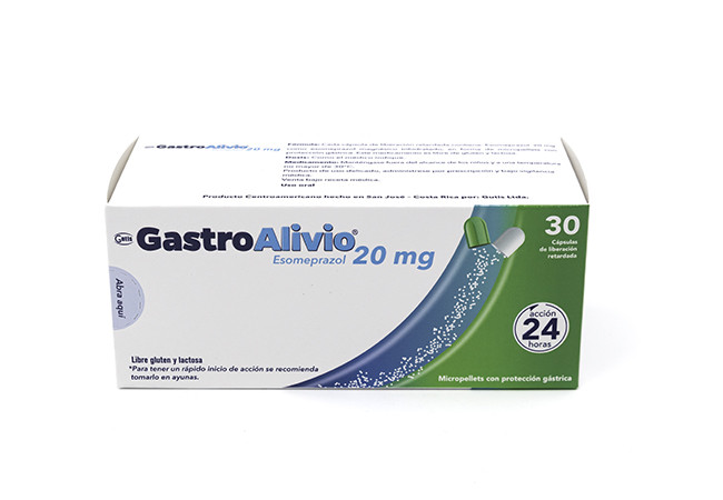 GASTROALIVIO 20MG X 30 CAPSULAS