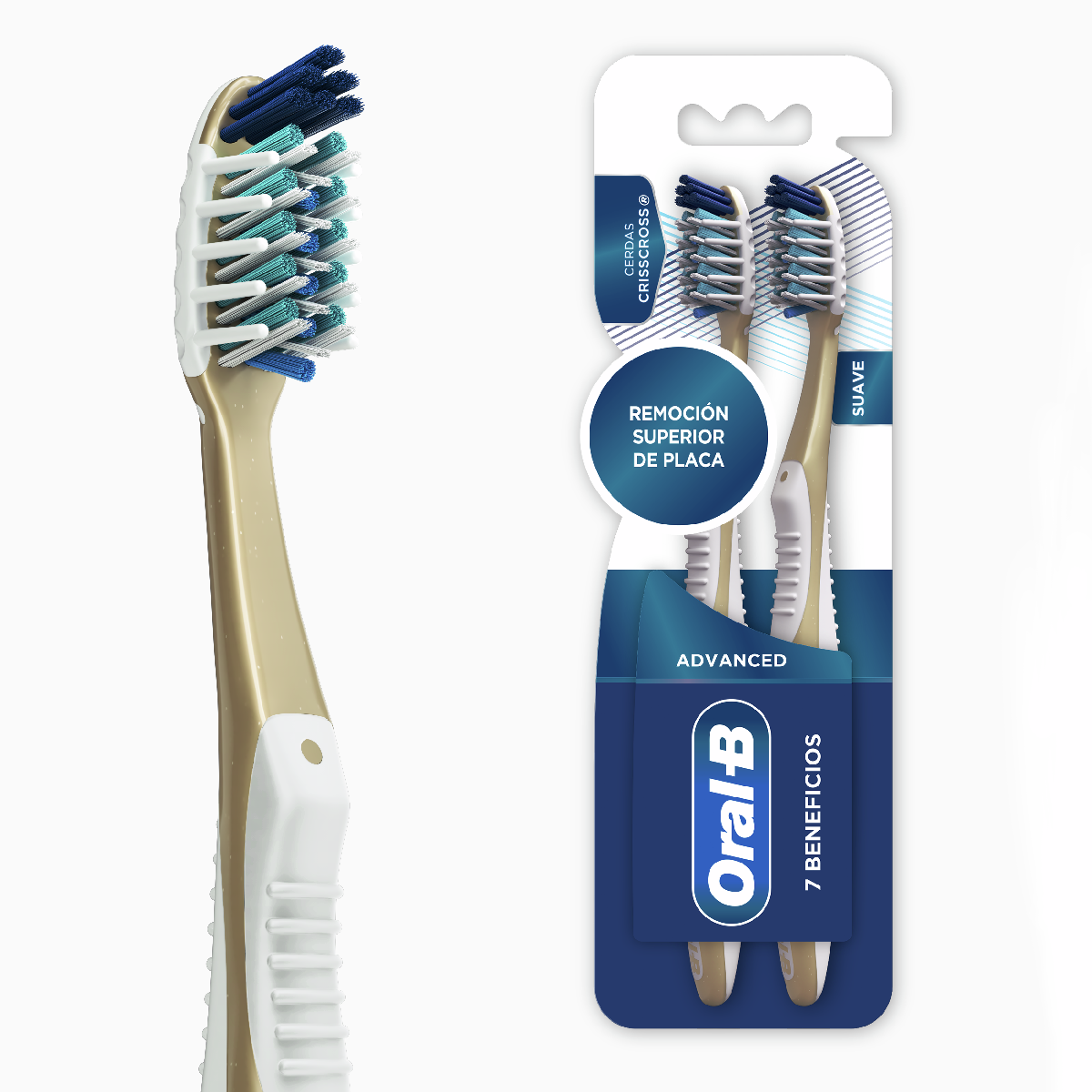 CEPILLO ORAL B 7 BENEFICIOS 2X1