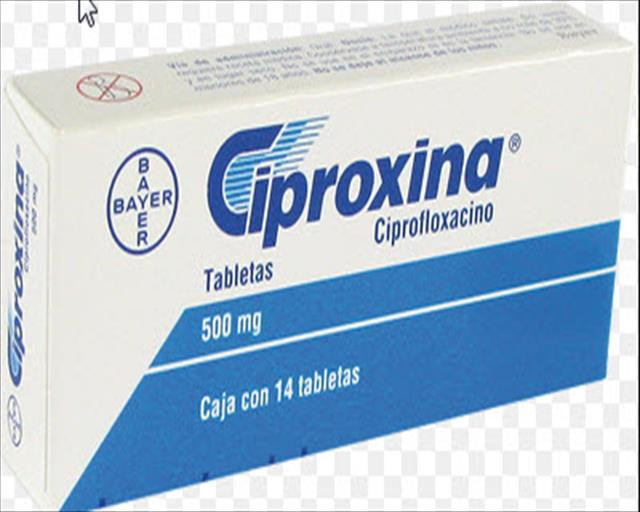 CIPROXINA 500 MG X 6 TABLETAS (1 Blister)